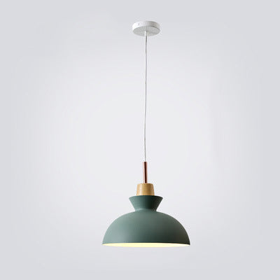 Grüne Pendelleuchte, skandinavisches Design, modern. Hängelampe für stilvolles Wohnzimmer, Esszimmer.