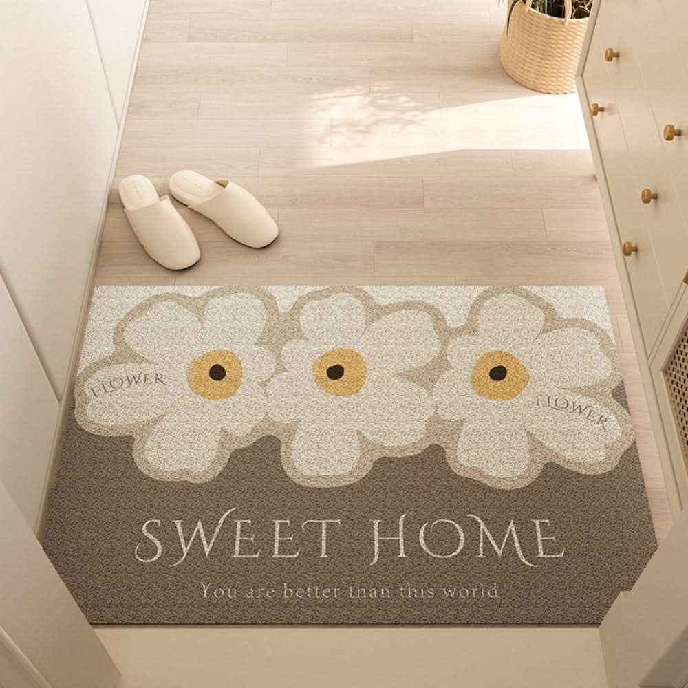 Moderne STAYMAT Eingangsmatte, rutschfest und waschbar, ideal für den Innenbereich, Schmutzfangmatte für Flur.