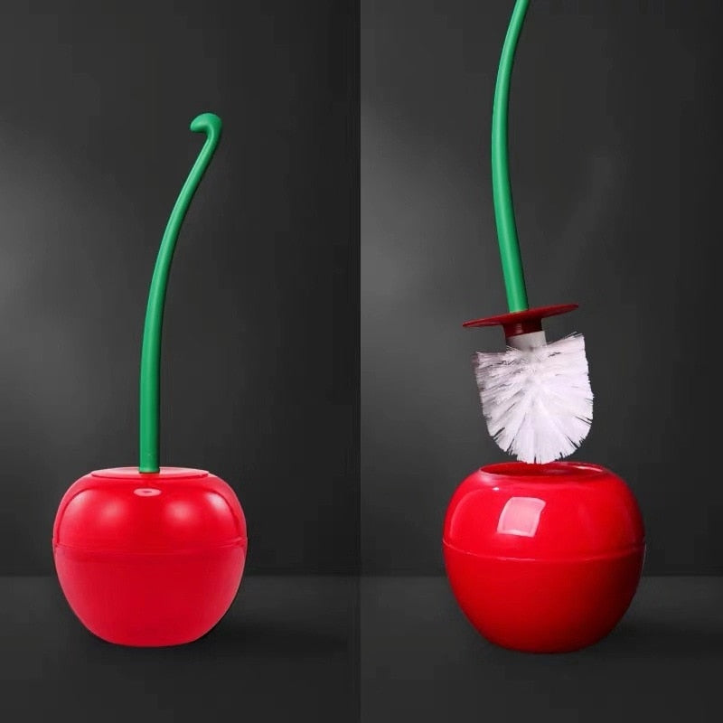 Hygienische Toilettenbürste mit modernem Halter aus ABS-Kunststoff, perfekt für stilvolle Badgestaltung.