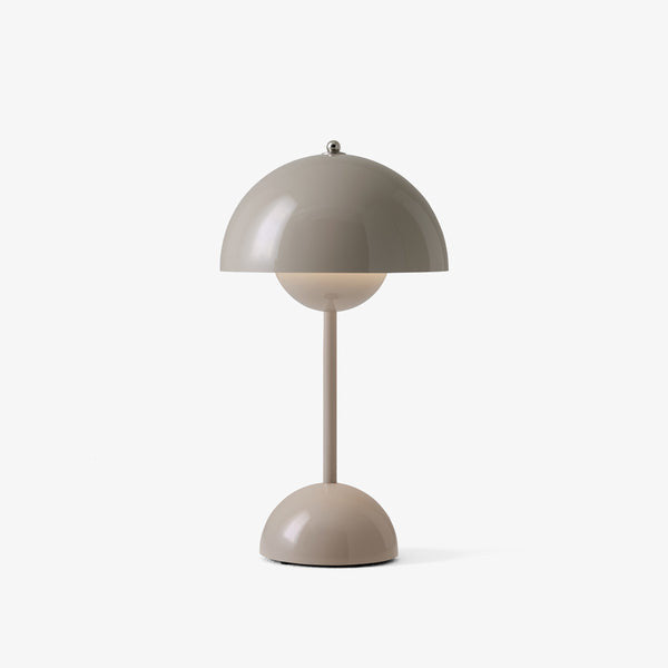 Dimmbare LED-Blumenpott-Tischlampe, tragbar, setzt moderne Akzente im Zuhause.