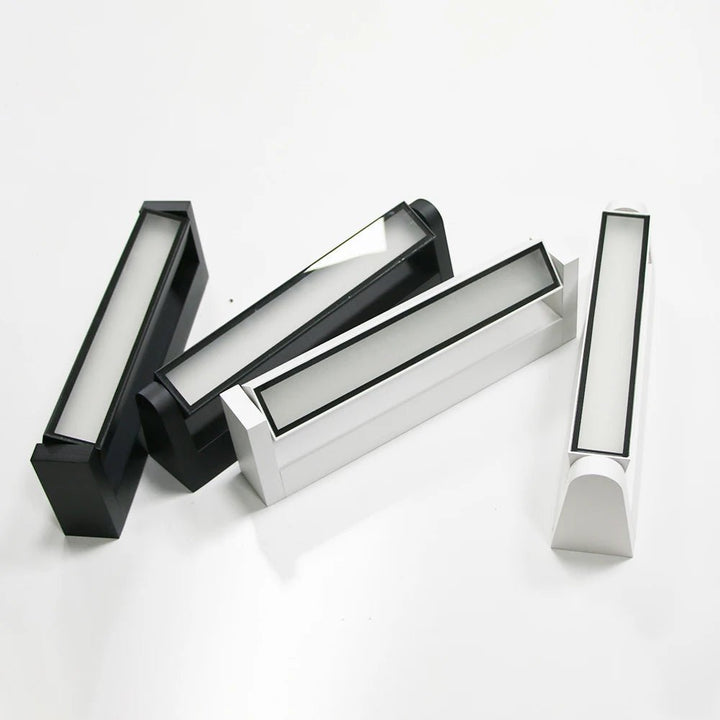 Robuste, verstellbare LED-Außenwandleuchte aus Aluminium, wasserdicht für langfristige Nutzung.