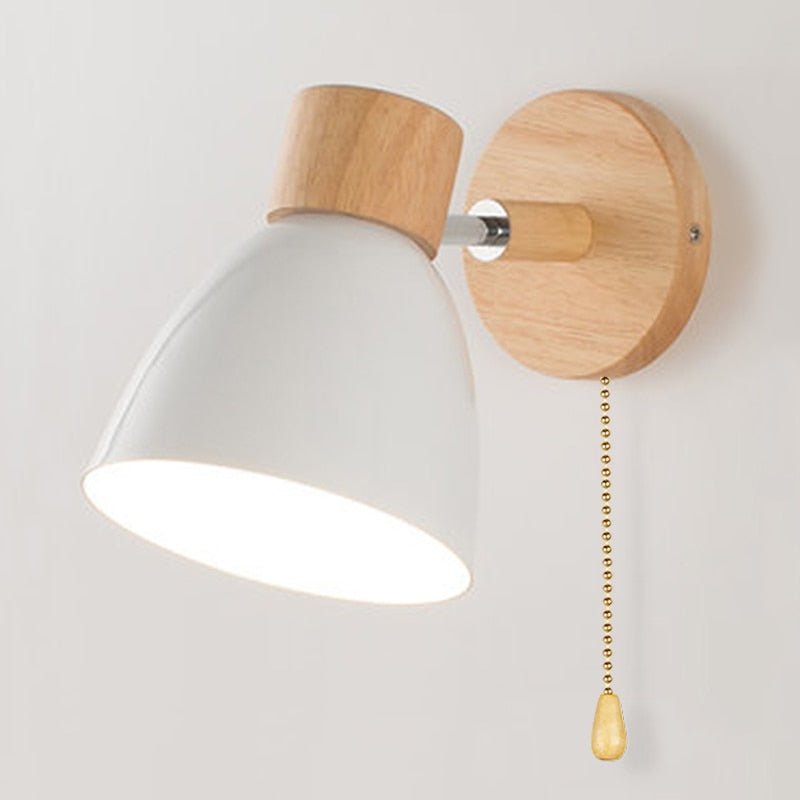 Minimalistische Wandleuchte Nordlicht. Elegantes skandinavisches Design, perfekte Innenbeleuchtung für moderne Räume.