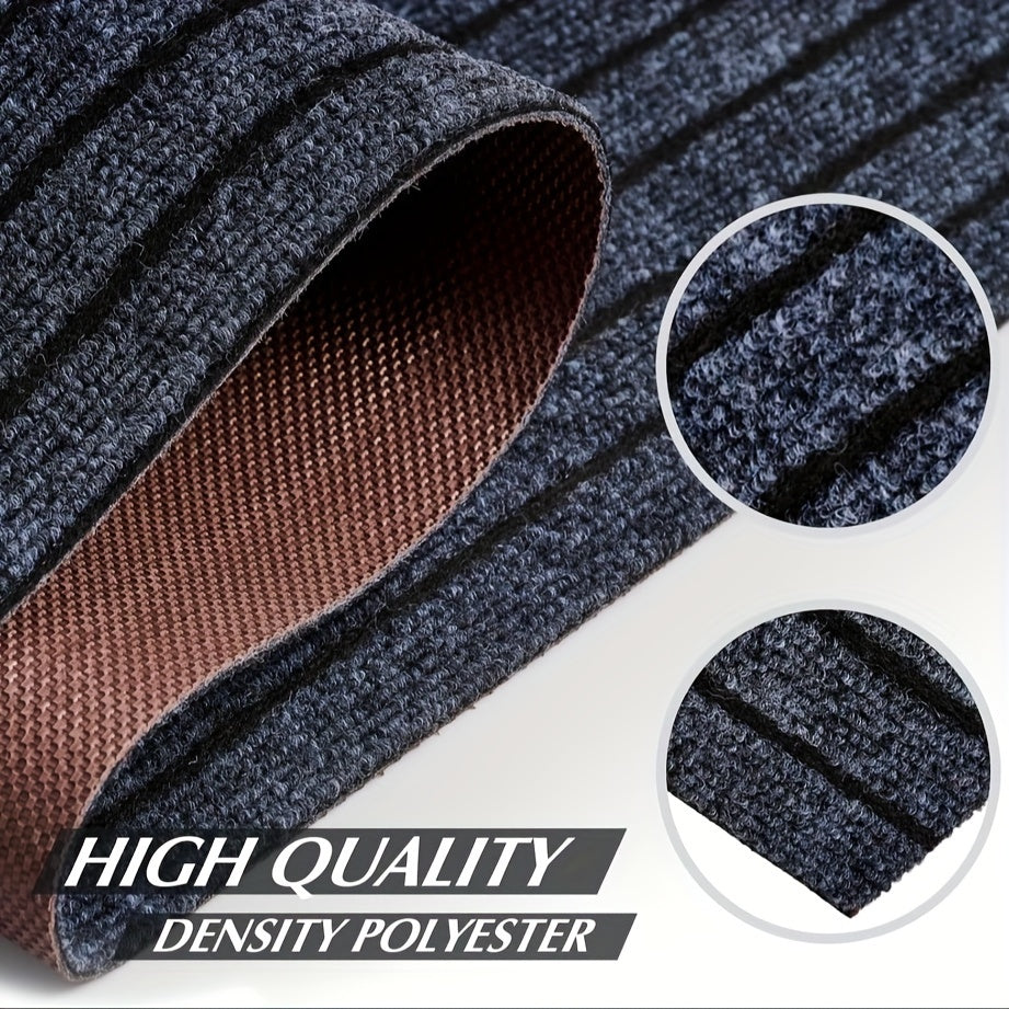 Polyester-Teppichläufer, waschbar & strapazierfähig, ideal für Balkon, Terrasse & Innenbereich.
