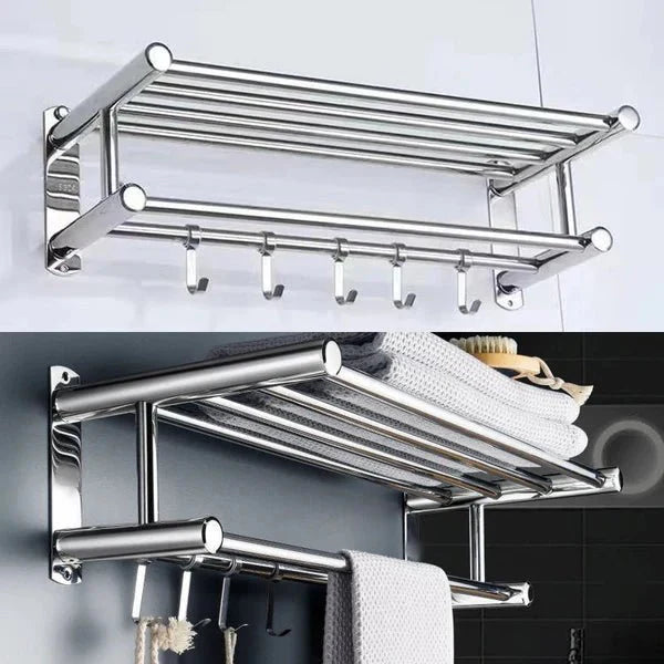 Handtuchhalter für Wandmontage, schafft Ordnung und spart Platz in Bad, Küche und Gäste-WC, modernes Zuhause.