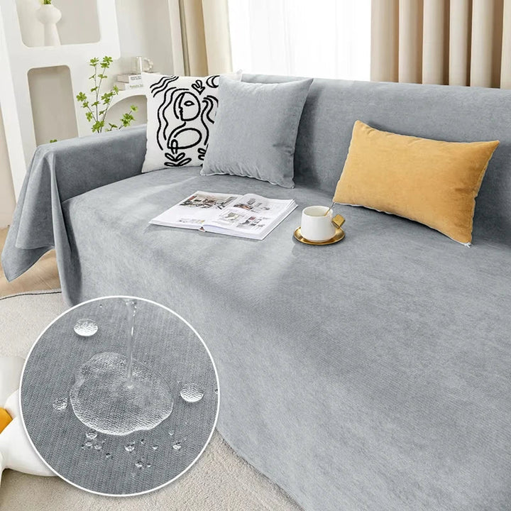 Moderner, kratzfester Sofaüberwurf als Tagesdecke für optimalen Schutz Ihrer Möbel. Pflegeleicht & stilvoll.