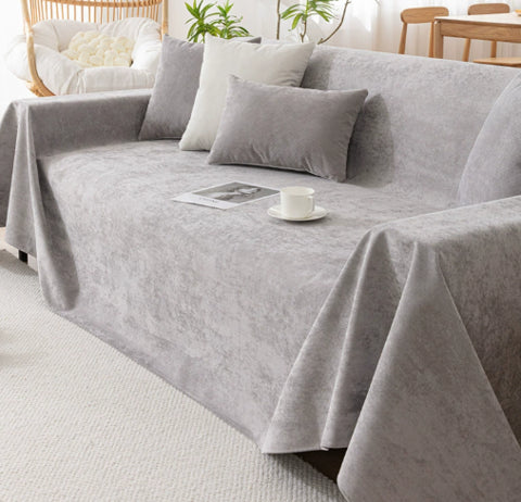 Heimtextilien mit Stil: Moderner, kratzfester Sofaüberwurf. Idealer Möbelschutz & elegantes Wohnaccessoire.
