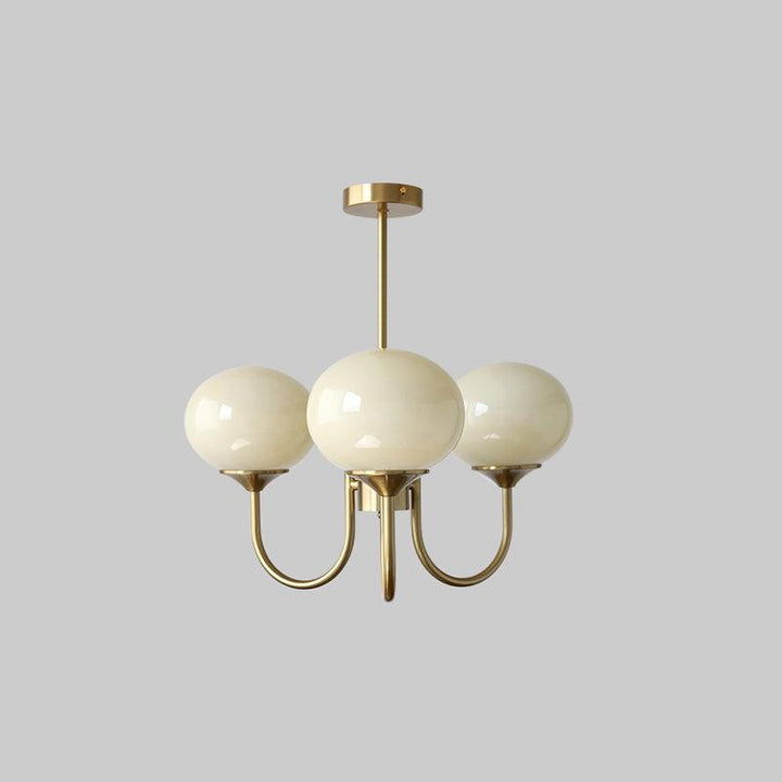 Moderner LuxeGlow Kronleuchter von unten, elegantes Lichtdesign an der Decke.