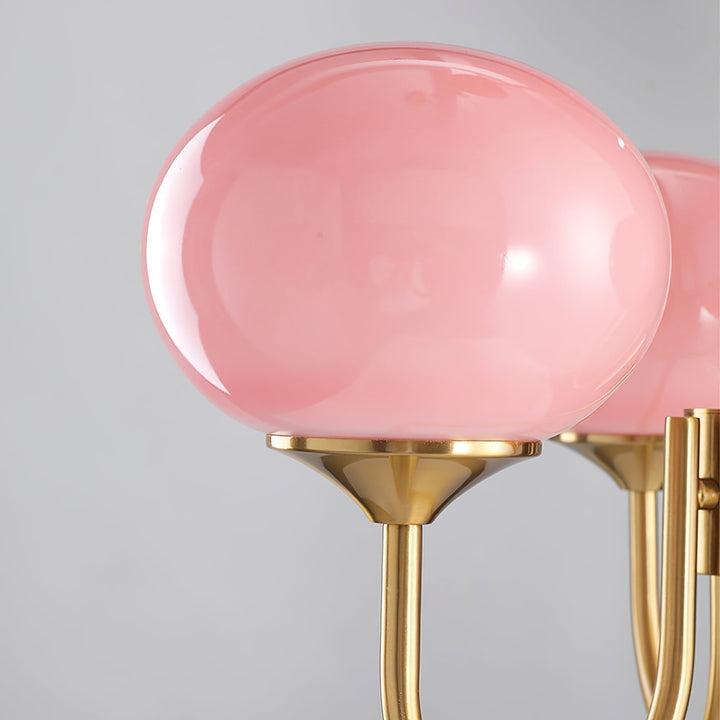 Vielseitiger LuxeGlow Kronleuchter, moderne Deckenlampe für Wohn-, Ess- & Schlafzimmer.