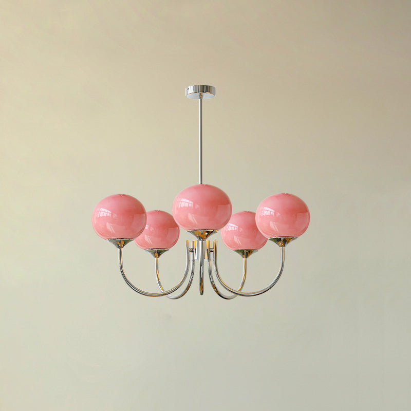 Eleganter LuxeGlow Kronleuchter mit raffiniertem Design, moderne Innenbeleuchtung.