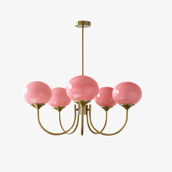 Zeitgenössischer LuxeGlow Kronleuchter, moderne Deckenlampe für ein stilvolles Ambiente.