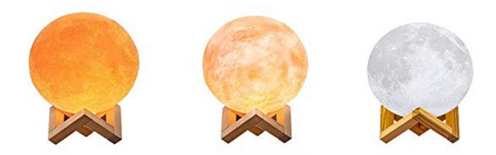 USB-betriebener Nachtlicht Luftbefeuchter Lampe & Aroma Diffuser mit 3 einstellbaren Farbmodi.