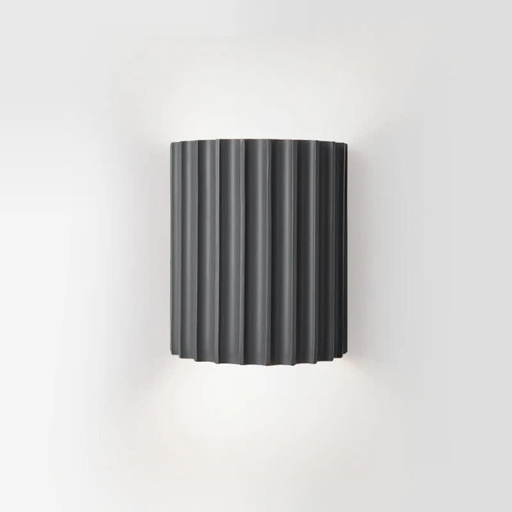 Sanft leuchtende NordicGlow LED-Wandleuchte. Stilvolle skandinavische Beleuchtung für modernes Wohnen.