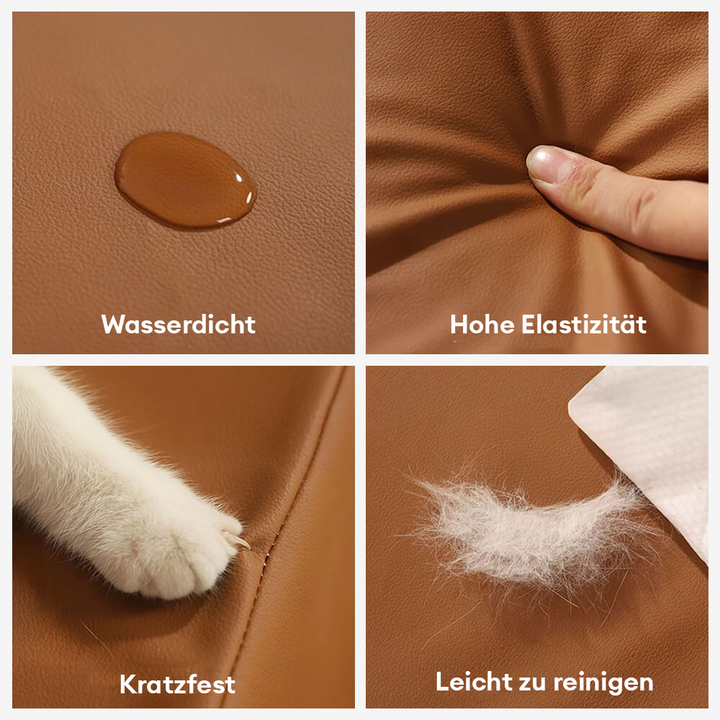 Wasserdichte Modultreppe für Haustiere, PU-Leder. Hilft alten Hunden beim Aufstieg zum Sofa.