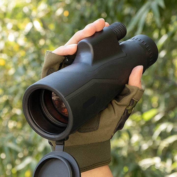 Monokular Teleskop 500X mit hochauflösendem Zoom für scharfe Outdoor-Naturbeobachtung.