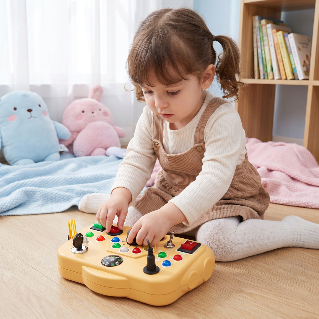 Ganzheitliches Montessori Spielzeug; unterstützt kognitive Entwicklung, Lernfähigkeit & Problemlösung bei Kindern.
