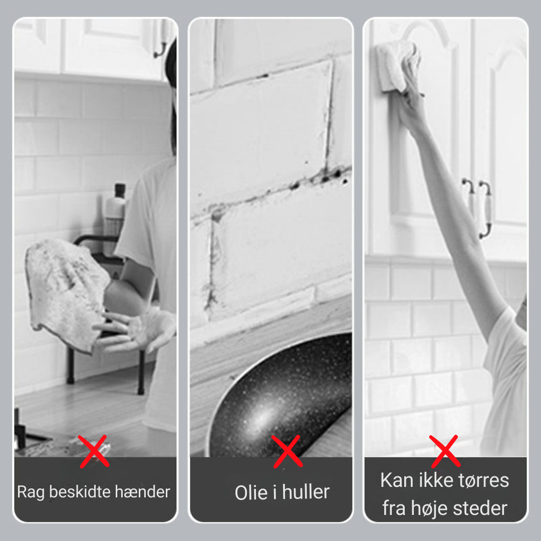 Handfreies Auswringen des MopFlex Mini-Mops für saubere Hände und effizientes Putzen. Hygienische Reinigung.