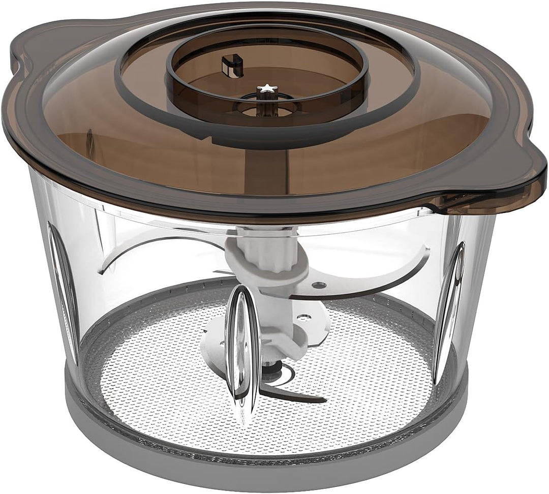 Elegante ChopPro Küchenmaschine mit modernem Design, Touch-Steuerung und langlebigen Klingen für jede Küche.