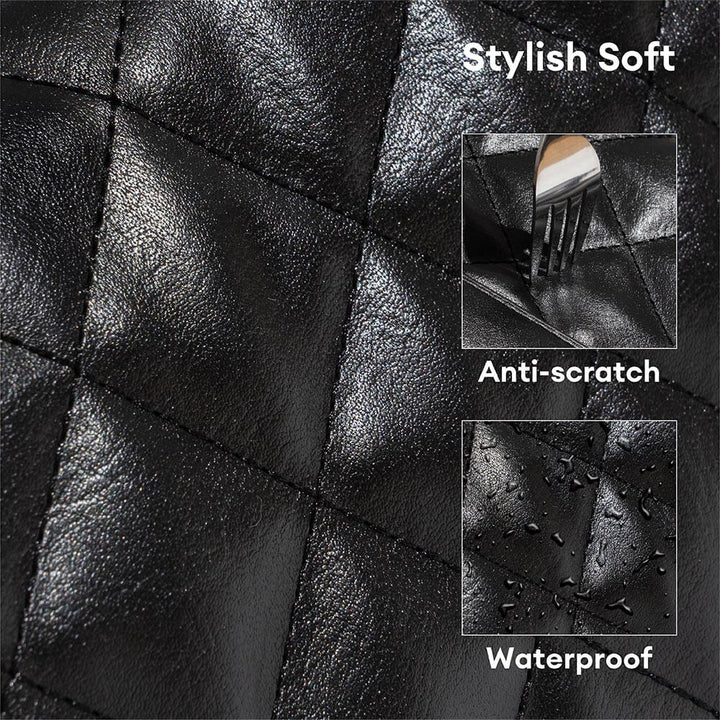 Elegante Haustiertasche aus Leder, passt zu jedem Stil & ist äußerst praktisch.