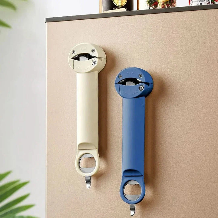 Müheloses Öffnen von Schraubgläsern & Flaschen mit diesem ergonomischen Küchenhelfer für Senioren.