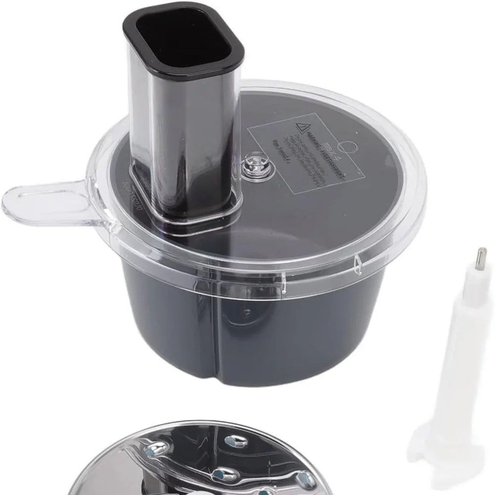 Lebensmittelechtes Küchenzubehör-Set für Thermomix TM5/TM6. Spülmaschinengeeignete Schneidscheibe.