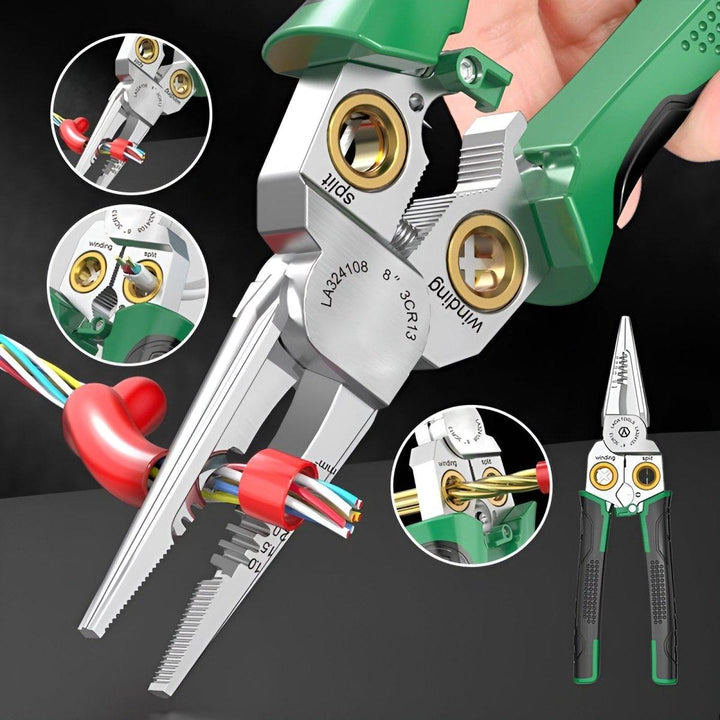Präzise Abisolierzange & Kabelschneider, ein vielseitiges Handwerkzeug für Elektroinstallationen & Reparatur.