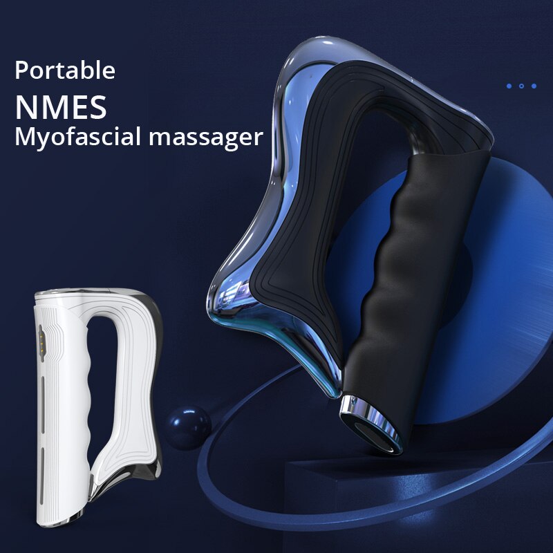 MuscleWave Therapiegerät mit Mikrovibration zur myofaszialen Schmerzlinderung & effektiven Muskelentspannung.