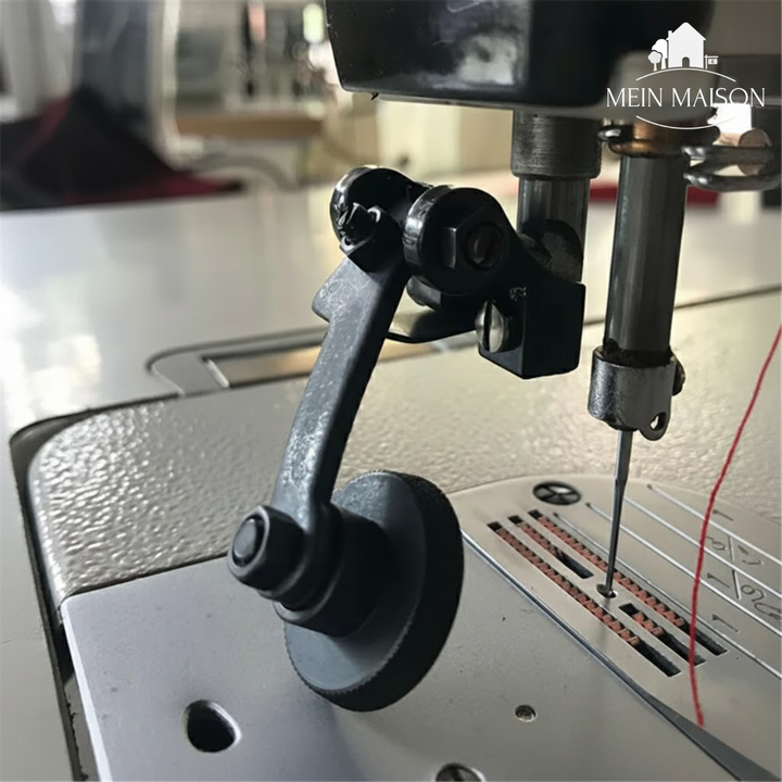 Einfaches Nähen dicker Stoffe: Dieser Nähfuß erleichtert die Verarbeitung von festen Materialien enorm.