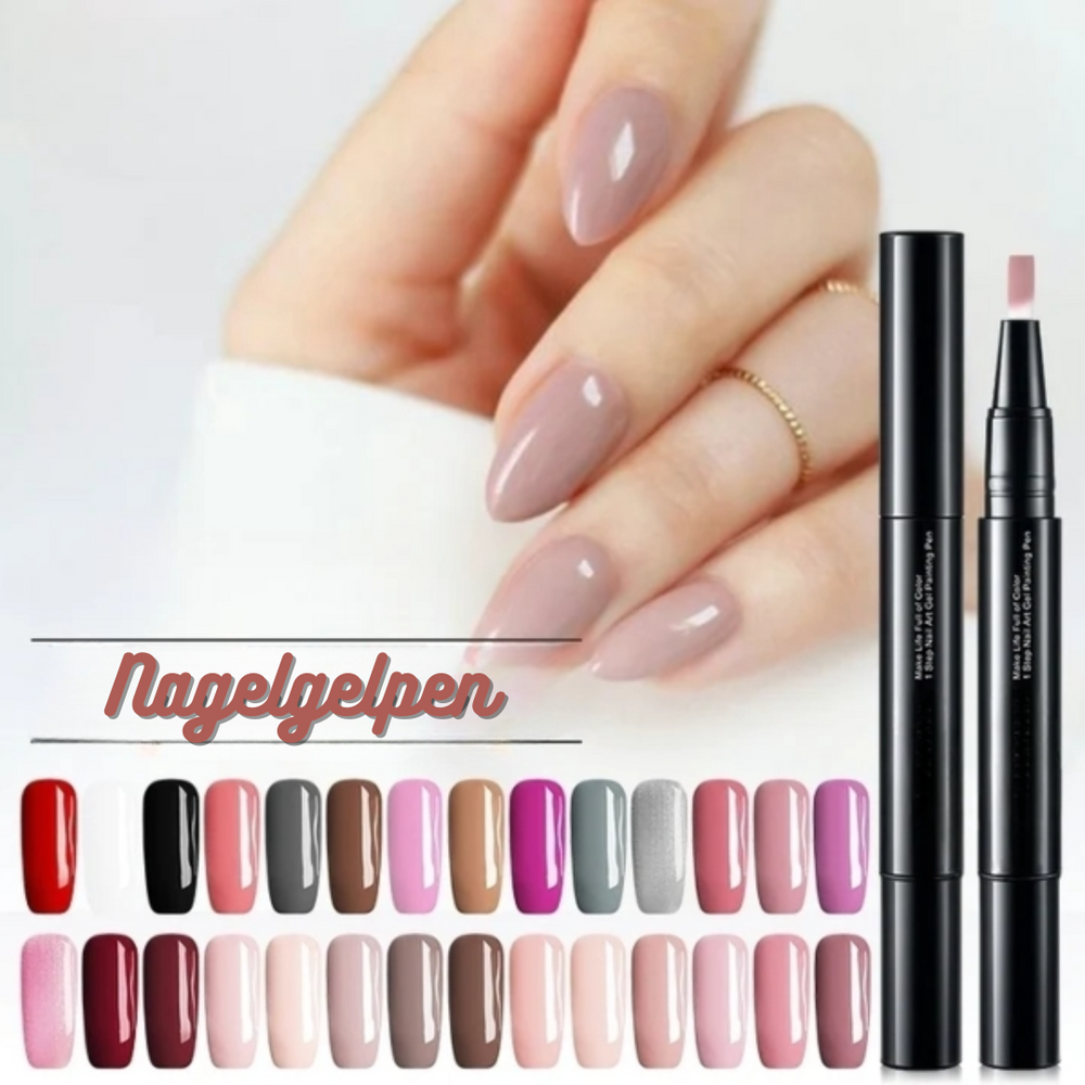 Hochpigmentierte Gel Lack Stifte für kreative Nagelkunst. Einfache Anwendung für leuchtende DIY Nägel.