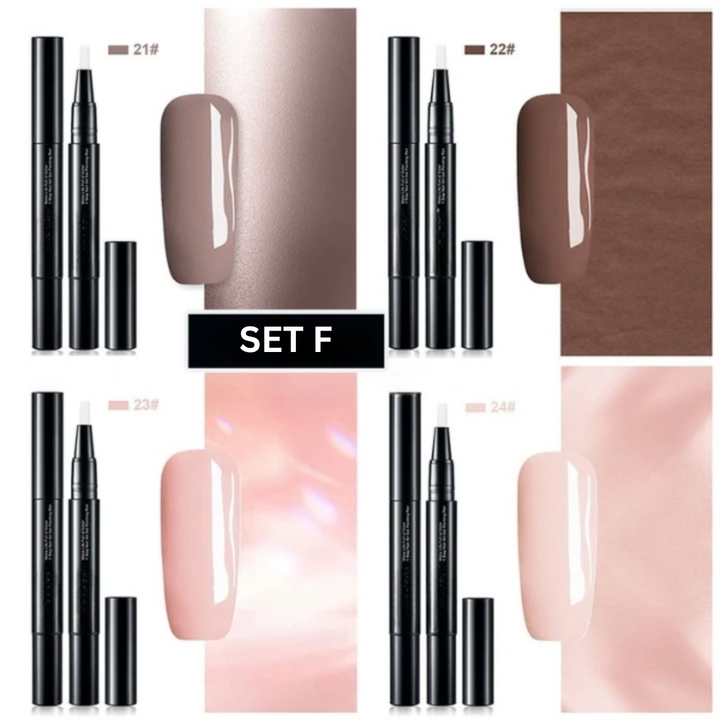Kreativset mit Nagelgelstiften für unendliche Nageldesign-Möglichkeiten und individuelle Looks.