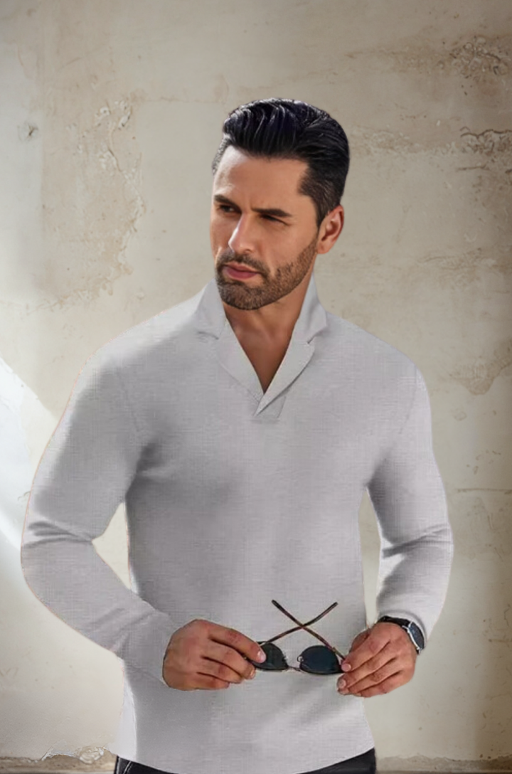 Elegantes Herren Poloshirt, Kurzarm, für Sommer & Übergang. Perfekt für Freizeitmode und schicke Alltagslooks.