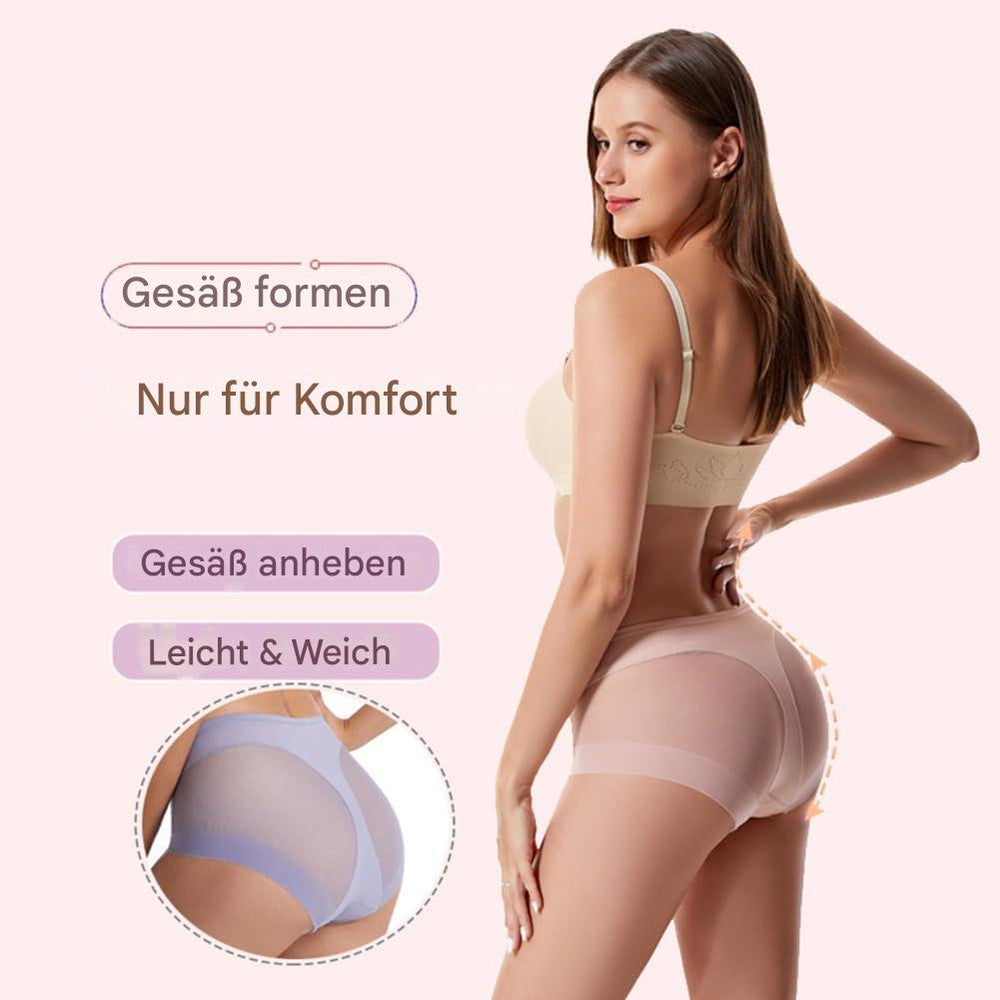 Damen Po-Lift Panty mit leichtem Formeffekt, nahtlos und bequem für eine schöne Silhouette.