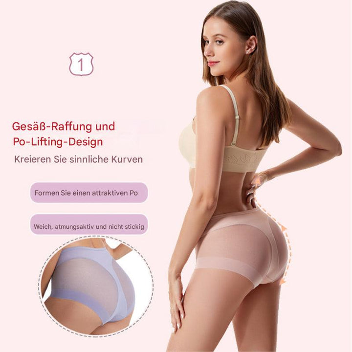 Atmungsaktive Mikrofaser Panty für Damen, nahtlos und ultra-bequem, ideal für den ganzen Tag.