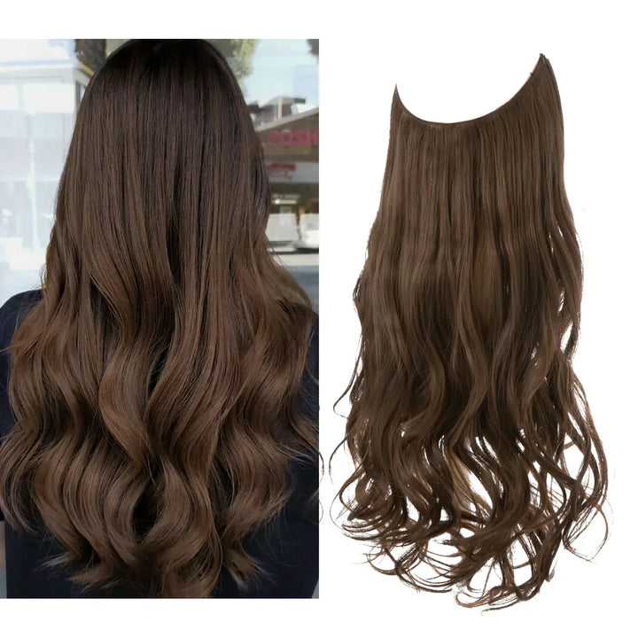 Nahtlose Echthaar Extensions, Remy Qualität, für mehr Dichte & Länge.