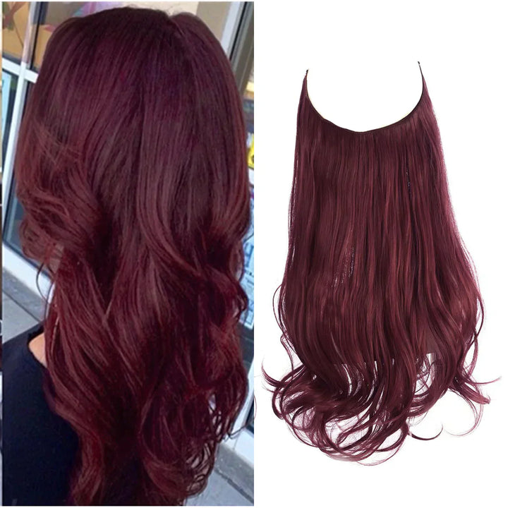 Verfilzungsfreie Echthaar Extensions, nahtlos, für langes, volles und glänzendes Haar.