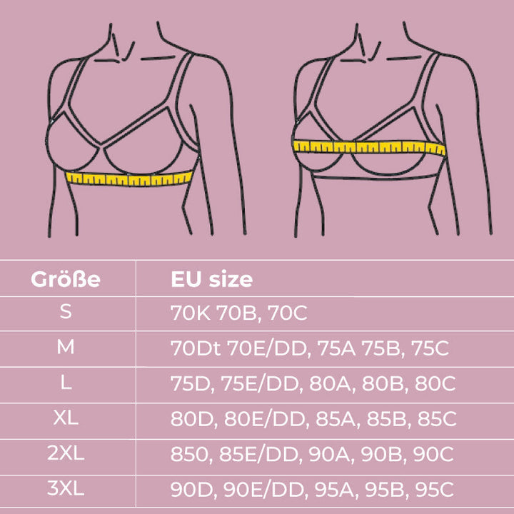 Komfortabler Damen Bralette BH mit Spitze, nahtlos, drahtlos & stützend für einen schönen Look.