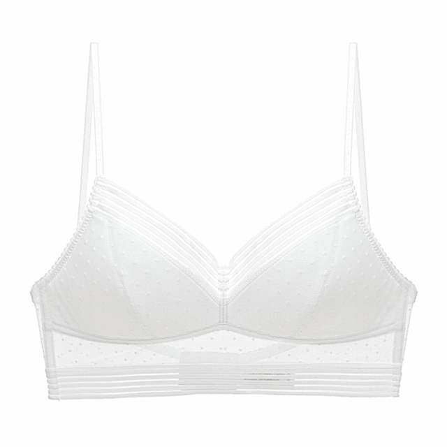 Moderner, nahtloser Damen Bralette BH mit Spitze; drahtlos, komfortabel & stilvoll.