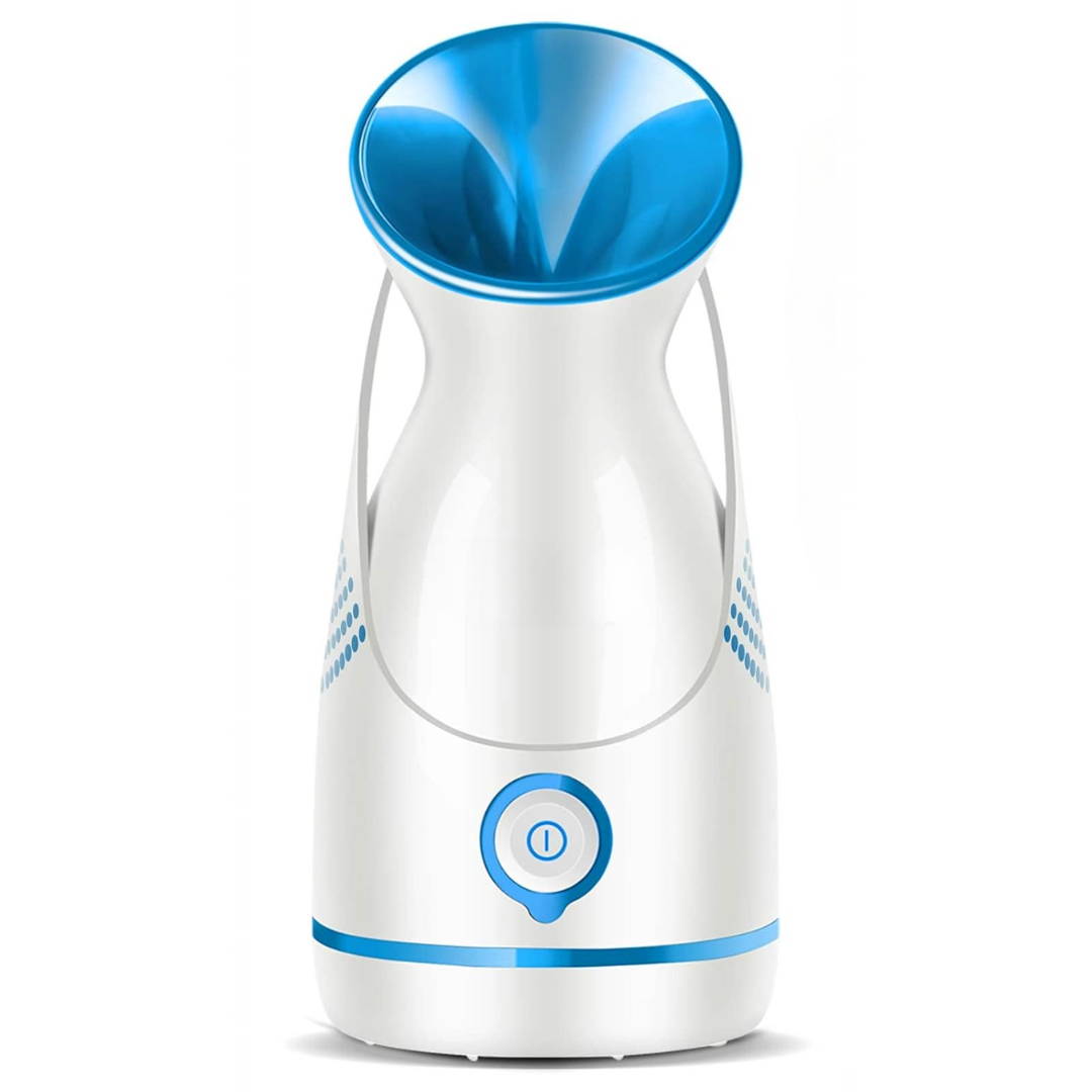 Moderner Nano-Ionen Gesichts-Dampfer für optimale Haut-Hydration und eine gründliche Porenreinigung.