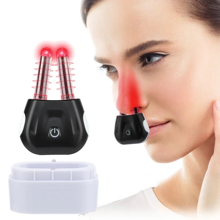 Nasales Rotlichttherapie Gerät zur Linderung von Rhinitis & Allergien.