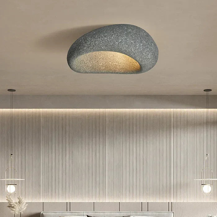 Design Wabi-Sabi LED-Deckenlampe, perfekt für Ambientebeleuchtung im Haus & Garten Bereich.
