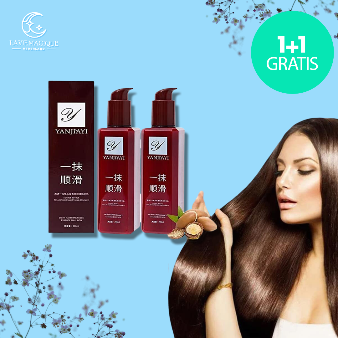 Natürliches Hefe-Extrakt Haarpflegeserum für glänzendes, gesundes Haar; Anti-Frizz-Wirkung.