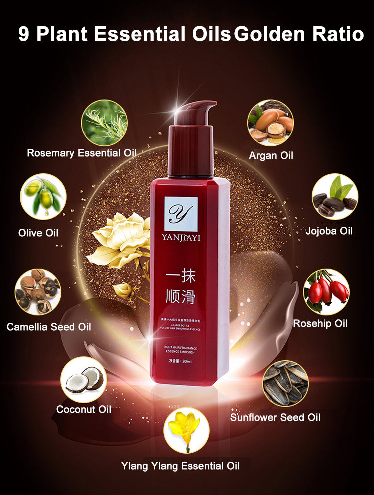 Leave-in Haarpflegeserum für glattes, geschmeidiges Haar & intensiven Glanz.