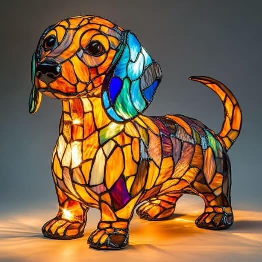 Haustier Nachtlampe mit weichem LED-Licht, perfekt als Schlafzimmer- oder Kinderzimmerleuchte.