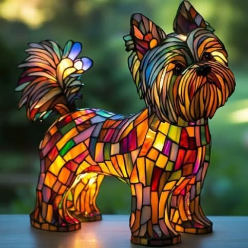 Haustier Nachtlampe: LED-Beleuchtung mit Schalter und USB-Anschluss, perfekt für Tierfans.
