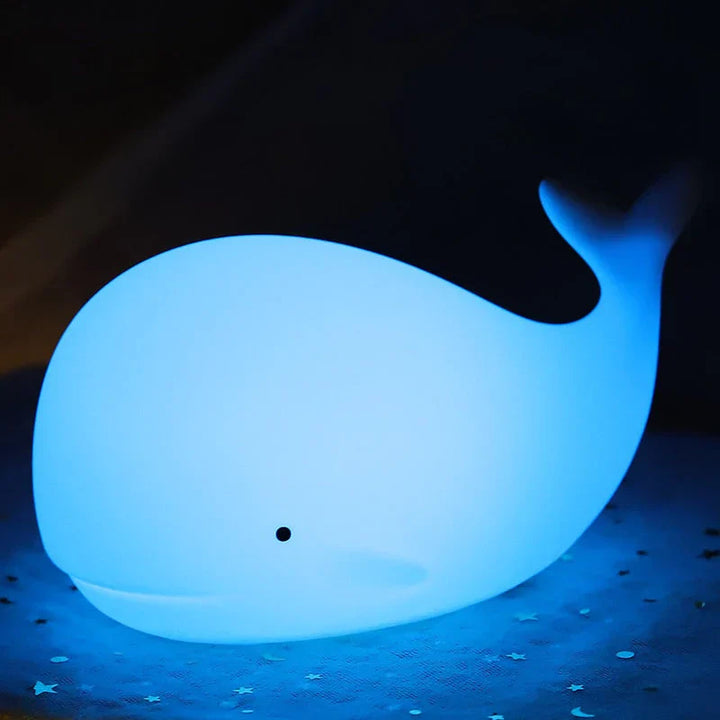 LED Wal-Nachtlicht, Farbwechsel und Touch-Funktion, ideal als Geschenk oder Schlaflicht für Kleinkinder.