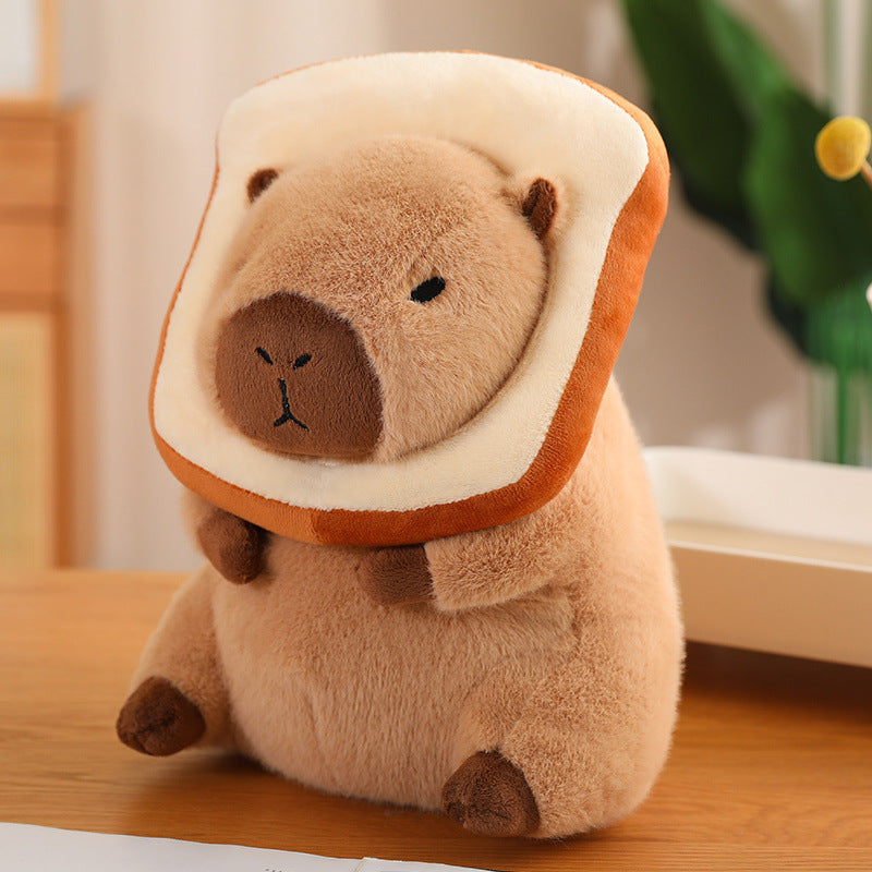Grüne Avocado Kuschelpuppe, superweiches Plüschtier für Babys & Kinder. Originelles Spielzeug & Geschenk.