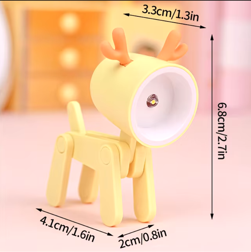Tierische LED Lampe als Nachtlicht für Kinder, niedliche Deko im Kinderzimmer.