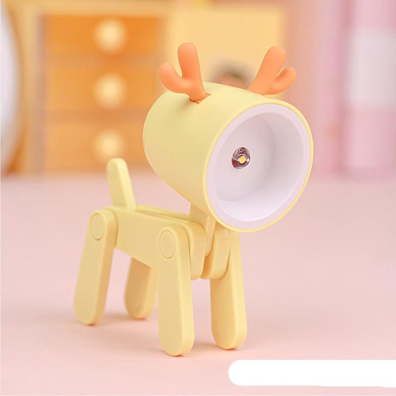 Niedliches Tierlicht, batteriebetriebene LED Lampe für Kinderzimmer & Deko.