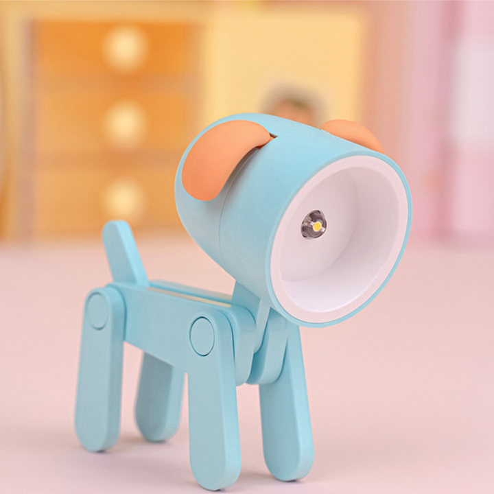 Niedliches Reh-Nachtlicht; bunte Kinderzimmer Deko mit LED-Licht.