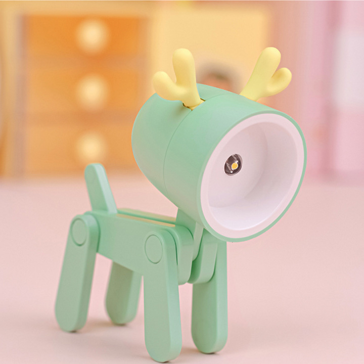 Tierisches LED Babylight; sanftes, buntes Licht für ruhige Kinderzimmer.