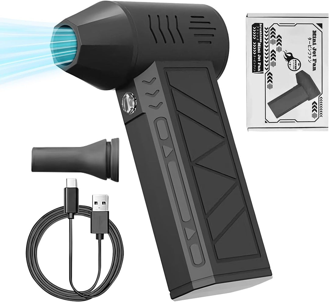 Nivaro elektrischer Staubbläser, wiederaufladbar & kabellos, für schnelle, effiziente Reinigung von Zuhause & Auto.